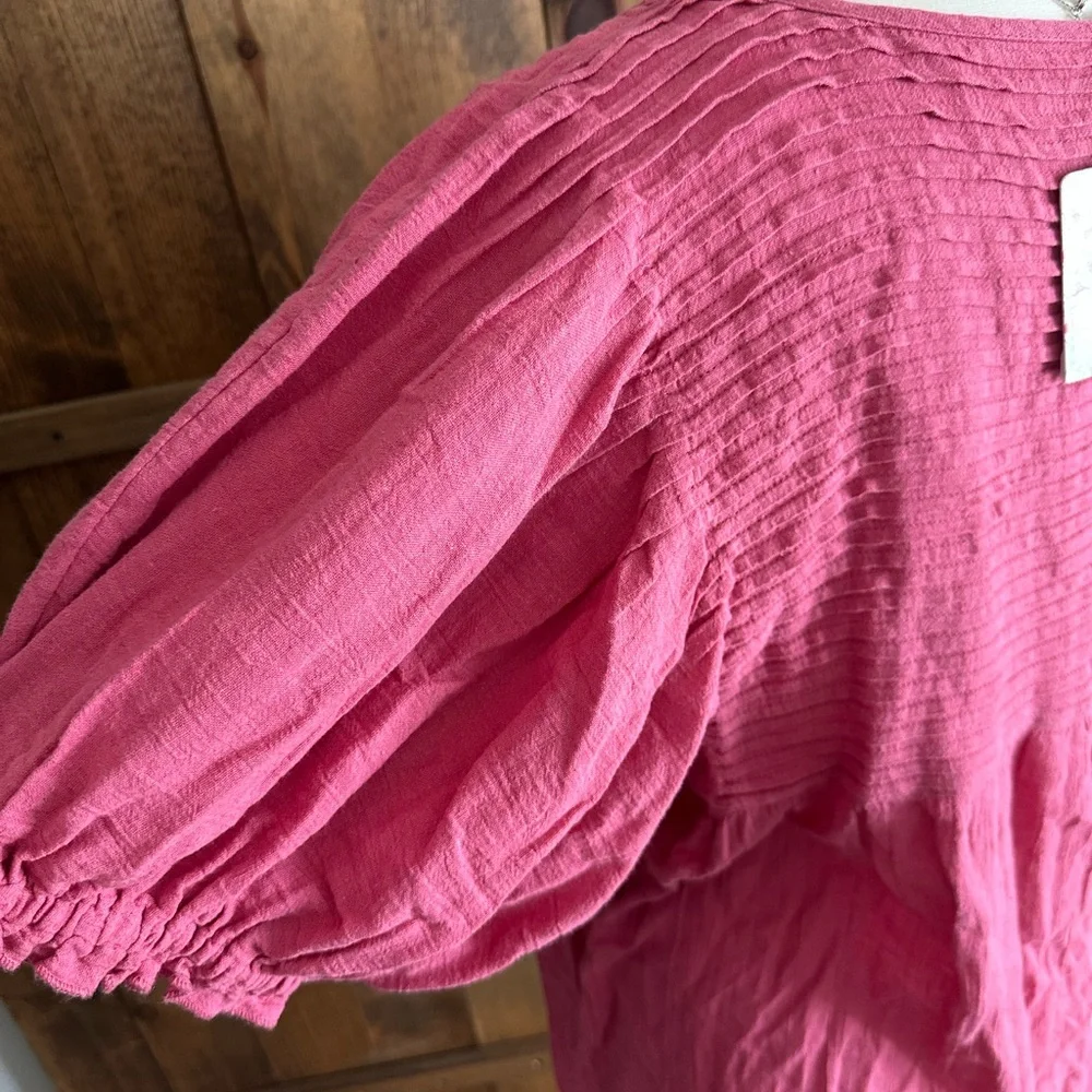 Free People Raspberry Blouse - Picture 3 of 4